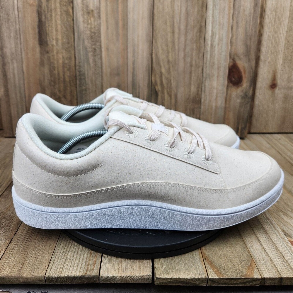 Mens Allbirds Plant Pacers size 12 Stone Lace Fashion Vegan Sneakers Shoes - Picture 3 of 9